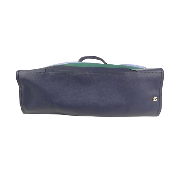 Tory Burch Striped Foldable Nylon Tote - Picture 6 of 13